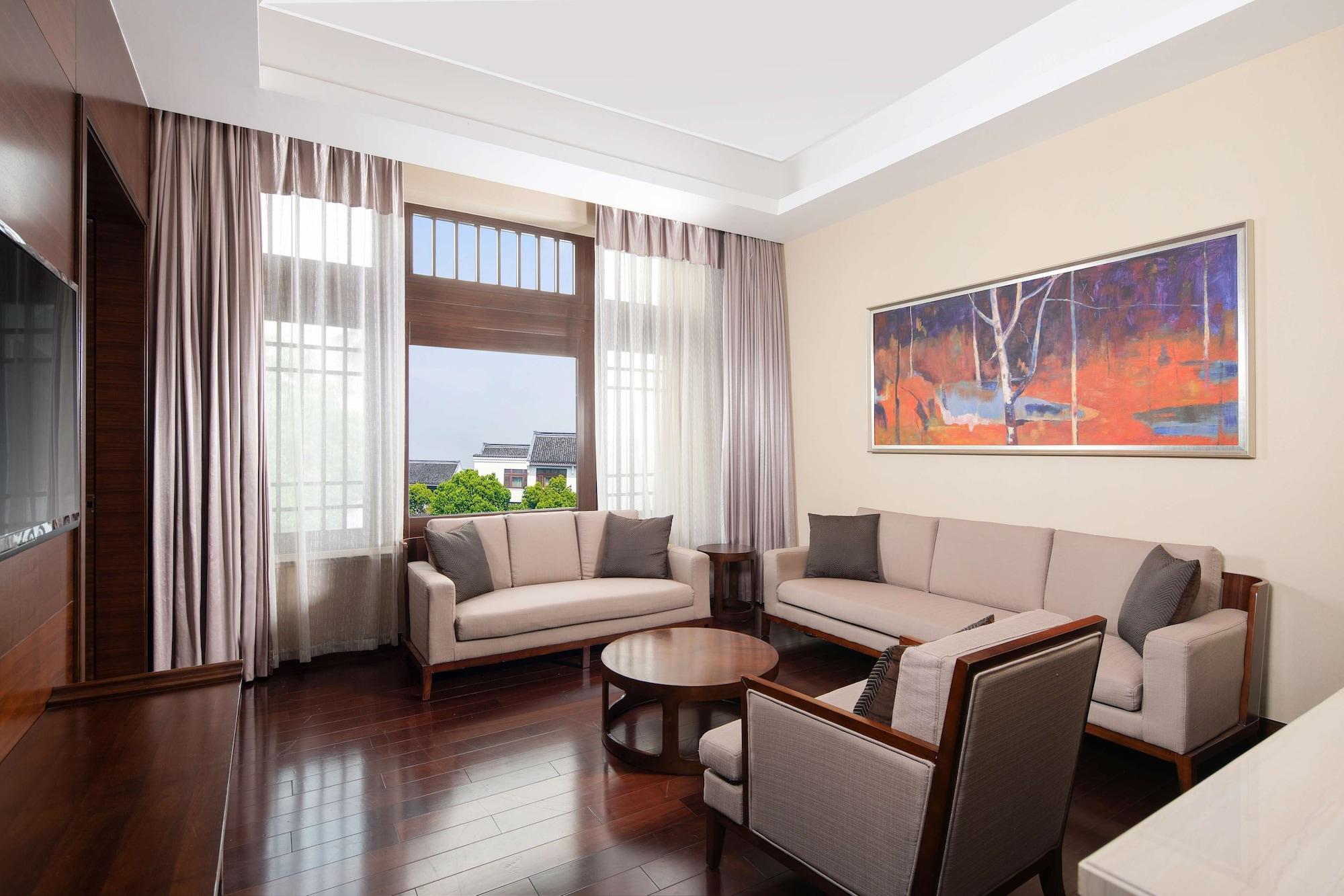 Radisson Blu Resort Wetland Park Wuxi  Exterior foto