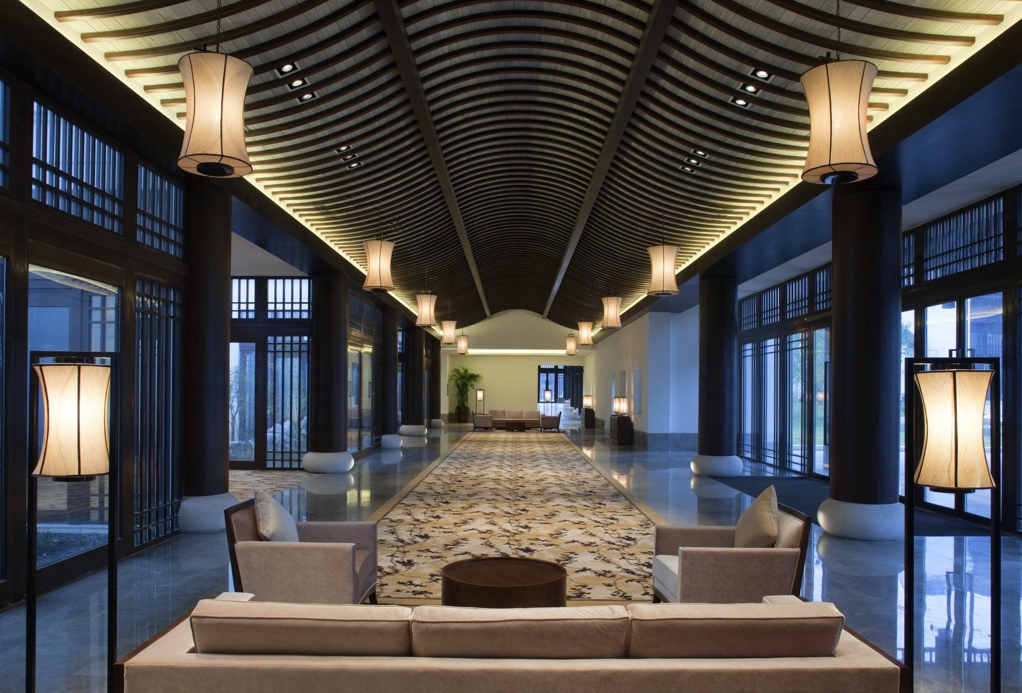 Radisson Blu Resort Wetland Park Wuxi  Exterior foto